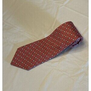 Vineyard Vines Martha’s Vineyard Neck Tie Martini Cocktail Pink 100% Silk USA